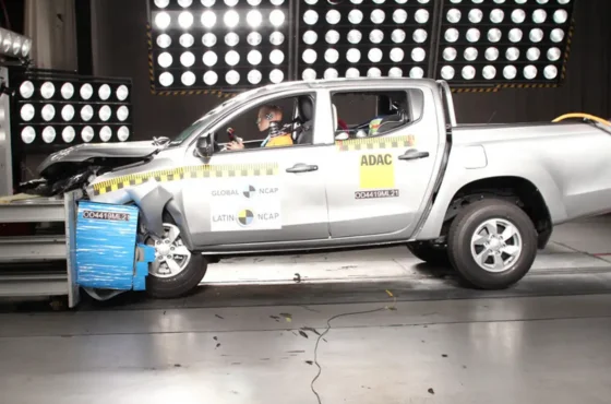 Latin NCAP dá nota máxima | Mitsubishi Triton